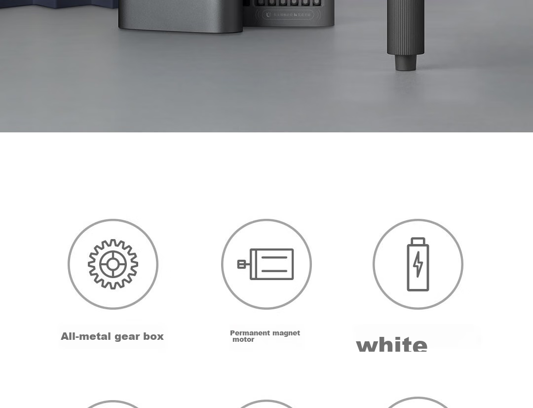 MIJIA Xiaomi Electric Precision Screwdriver, Multi-Functional Household Tool for Phone And Laptop Repair 3