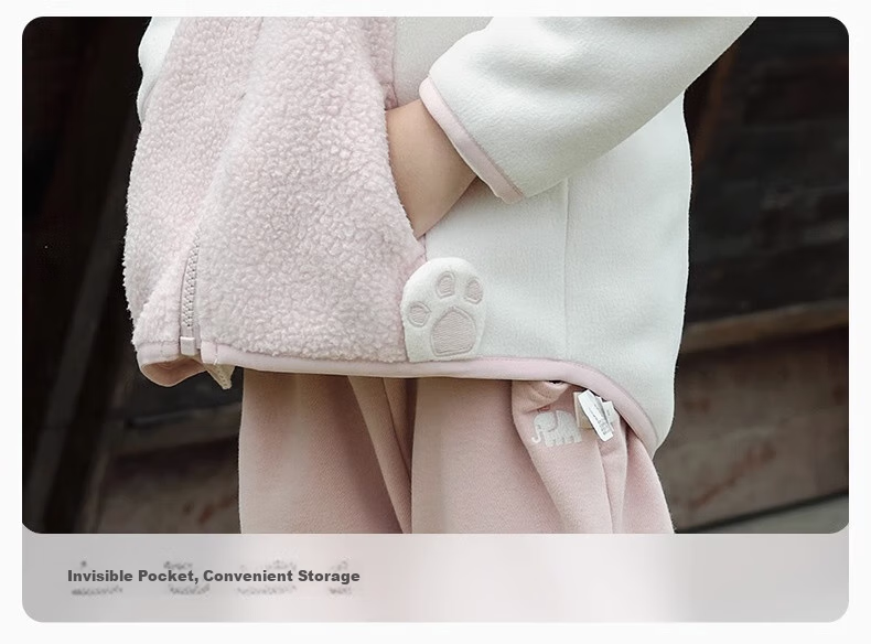 DAVE & BELLA Kids Fleece Jacket Autumn Winter Boys Girls Plush Baby Fleece Clothing DBX14462 12