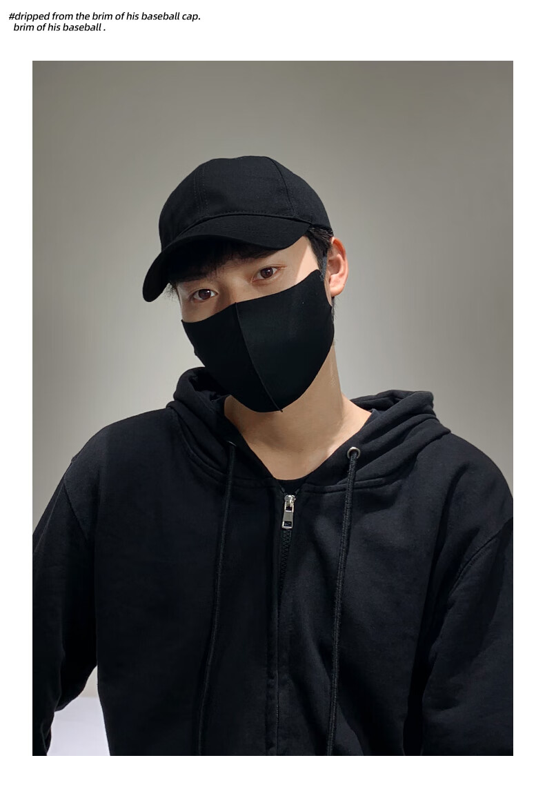 XUEXIMAN Baseball Cap for Men, Spring And Autumn Style, Face-Slimming Effect, Casual Adjustable Versatile Korean Version Large Size Peaked Cap for Couples 5