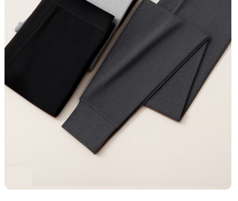 SEPTWOLVES [Pure Cotton Antibacterial] Men's Long Johns, Pure Cotton Antibacterial Thermal Underwear, Winter Basic Base Layer Pants, Single Pack 18