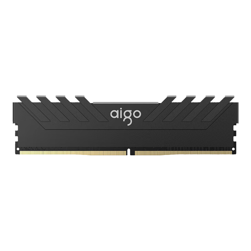 Aigo 16GB (8GB X 2) Kit, DDR4 3200 Desktop Memory Module, Dual Channel Memory Storage Bar, Chengying Black C16 Deepseek Hardware