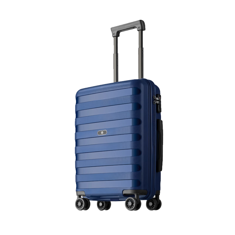 JD Original Aviator Luggage, Large Capacity Suitcase for Men And Women, 20-Inch Travel Case, Carry-On Luggage with Password Lock, Sea Blue