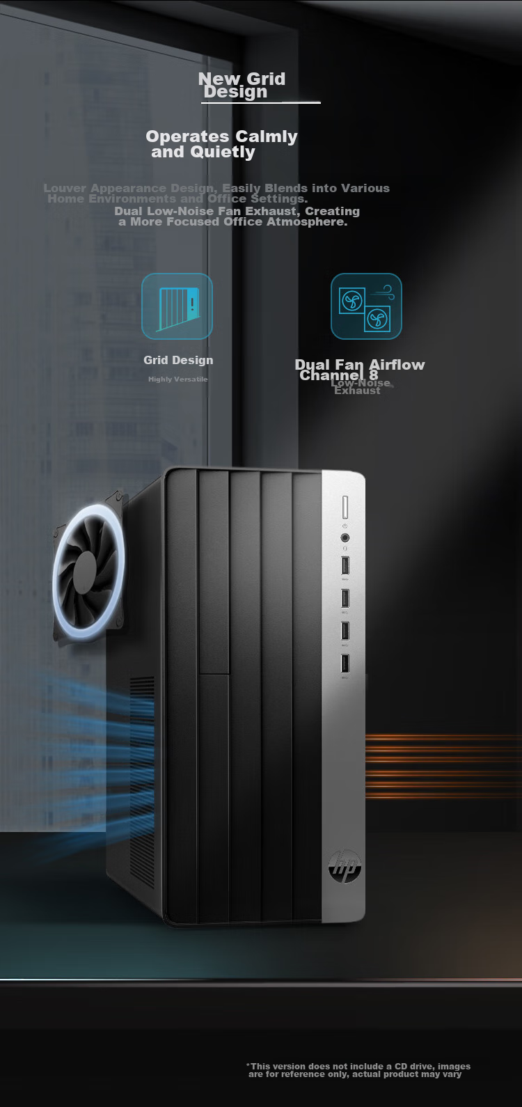 HP Zhan99 High-Performance Gaming Desktop Computer (14th Gen I5-14500, 16GB RAM, 512GB SSD, RTX3050) AI Black Myth: Wukong Zero Design Statio 5