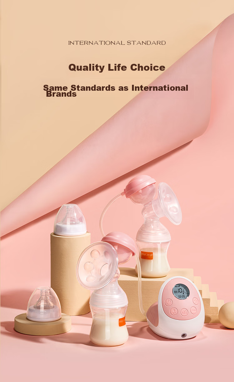 MyCarol Dual-Sided Variable Frequency Electric Breast Pump, High Suction Power, Painless, Fully Automatic Milk Extractor And Lactation Device XN-D262 3
