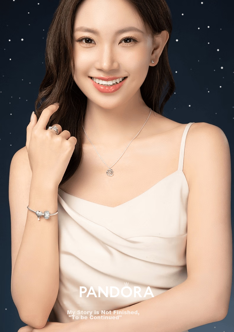 Pandora Heart-Shaped Triple Concerto Stud Earrings, Exquisite Birthday Gift for Girlfriend 1