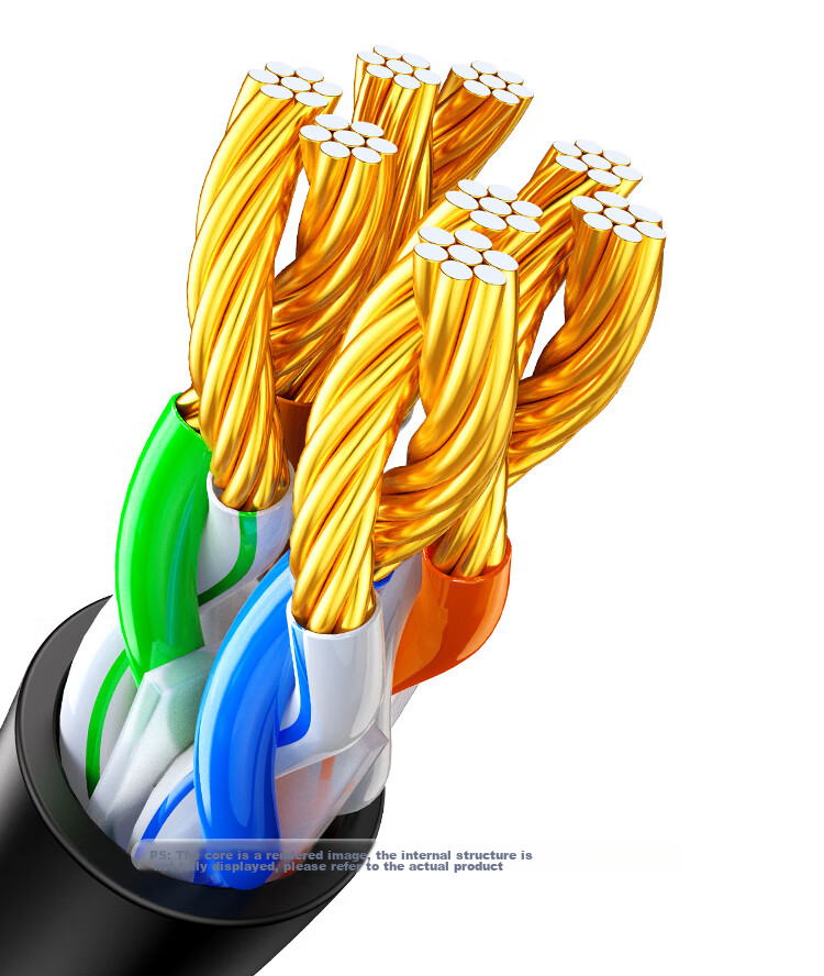 UGREEN Cat5e Ethernet Cable, Gigabit Network Connection Cable, Cat5e Patch Cord 5 Meters, Home Engineering Computer Broadband Eight-Core Twisted Pair Double Connector Cable Black 35817 9