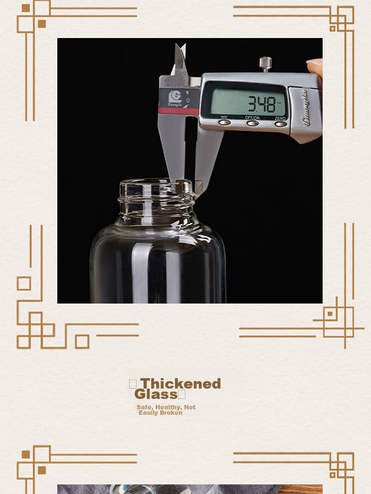 BJ Glass Bottle, Empty Bottle for Infusing Liquor, Specialized Glass Container for Homemade Alcohol, High-Quality Liquor Bottle, Empty Bottle for Infusing Liquor 10