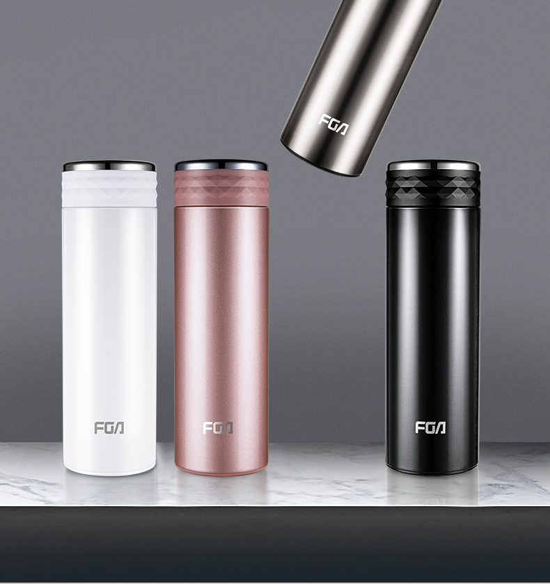 富光fga保温杯316不锈钢内胆真空杯保温保冷水杯回流盖礼盒礼袋装杯子