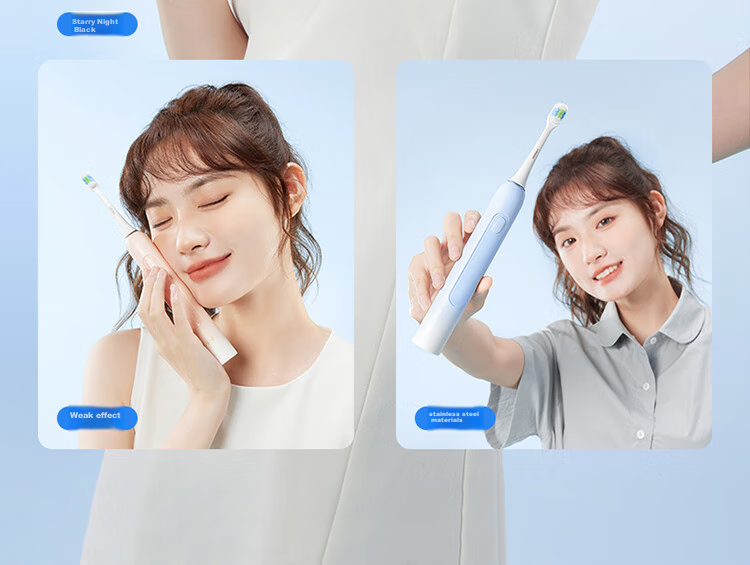 Hongmengzhixuan Libode Smart Sonic Electric Toothbrush Youyang 3 Adult Toothbrush, Cleans And Whitens Teeth, Long Battery Life, Gift for Boyfriend/girlfriend, Birthday Present, Wedding Gift 15