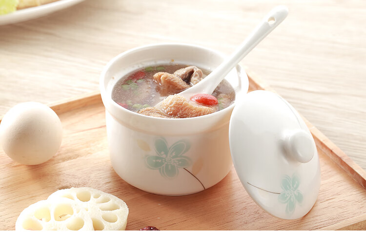 Remec Jin Yurui Mei Remec Stew Pot, Soup Bowl, Bird's Nest Soup Cup, 1 Piece, 250ML 16