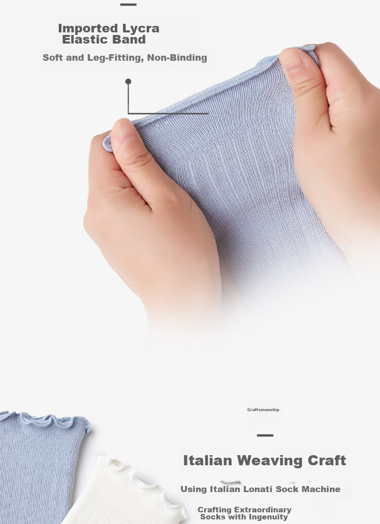 Niduoxiong Baby Socks, Spring And Summer Mesh Cotton Socks, Children's Socks, Thin Summer Style, Over-Knee Socks for Infants, 6-12 Months 6