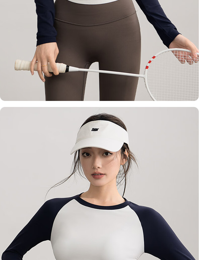 XUEXIMAN Yoga Top for Women, Contrasting Color Sports Long Sleeve Pilates Training Wear, Quick-Dry Running Fitness Clothing for Autumn And Winter 13