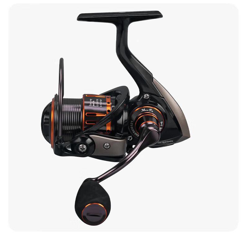 Guowangliya Micro Spinning Reel Upgraded Lightweight Small Bait Reel with Diagonal Mouth And Shallow Line Cup, Lure Reel Fishing Line Reel, 800 Medium Shallow Line Cup 19