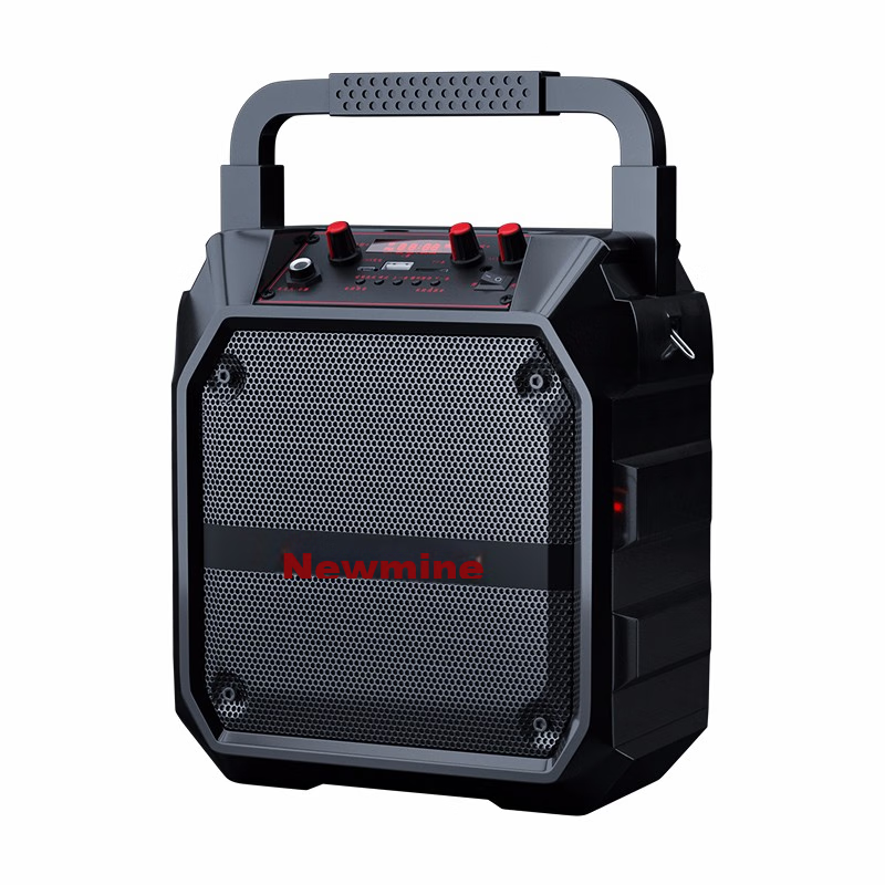 Newman K97 Wireless Bluetooth Speaker, Outdoor High-Volume Square Dance Speaker, Compact Home Radio, Portable Handheld Speaker for Street Vendors And Market Stalls, with Payment Code And Voice Broadcast Function