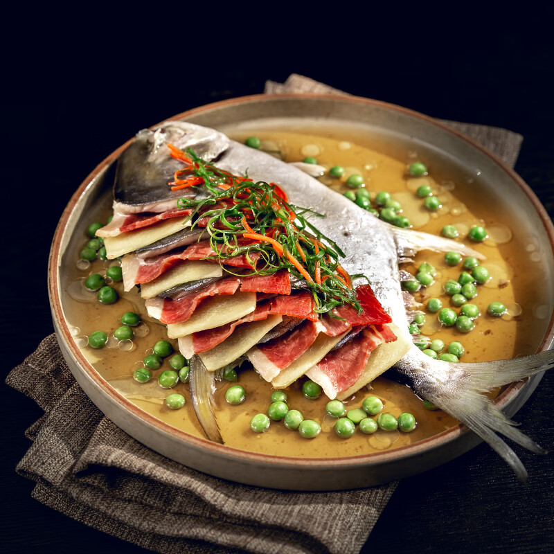 金字金华火腿中上方切块 浙江特产  煲汤熟食腊味腊肉火腿肉  288g/块