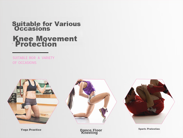 Chidong Shock-Absorbing Sports Knee Pads for Dancing, Kneeling, Thick Foam Knee Protectors for Men And Women, Fitness Knee Protection, Warm Gear, 2-Pack, Size M 9