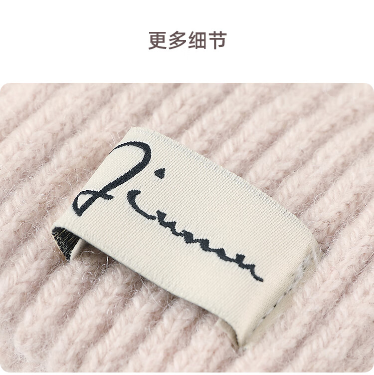 JIUMU Wool Thermal Gloves for Women, Winter Thickened Cold-Proof, Suitable for Cycling And Driving, Touchscreen Compatible Knitted Wool Gloves 14