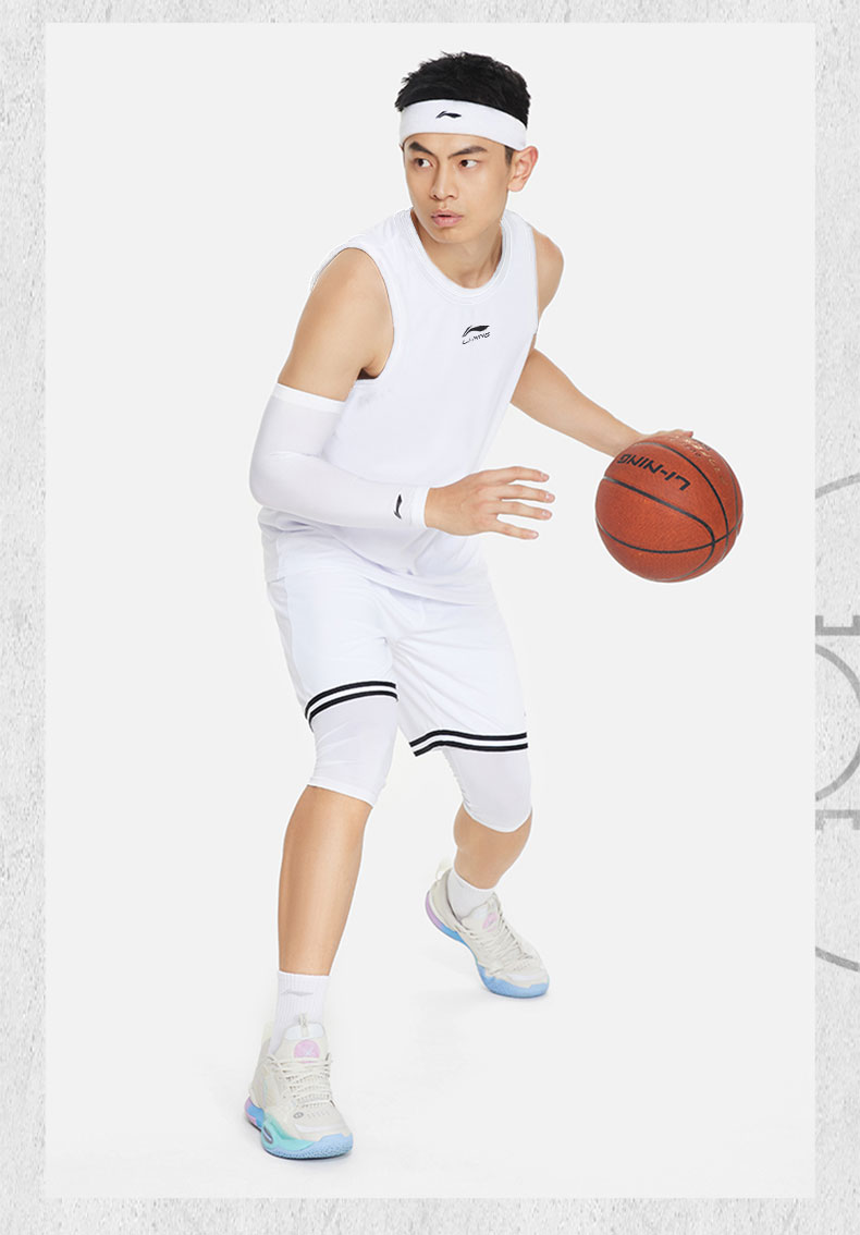 LI-NING Men's Sleeveless Sports Vest Quick-Dry Breathable Summer Marathon Fitness Basketball Jersey Tank Top 14
