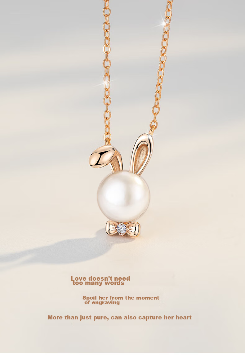 Qlady New Year Red Waving Horse Necklace for Women, Elegant And Sophisticated Collarbone Chain with Small Horse Pendant, Zodiac Year Birthday Gift 4