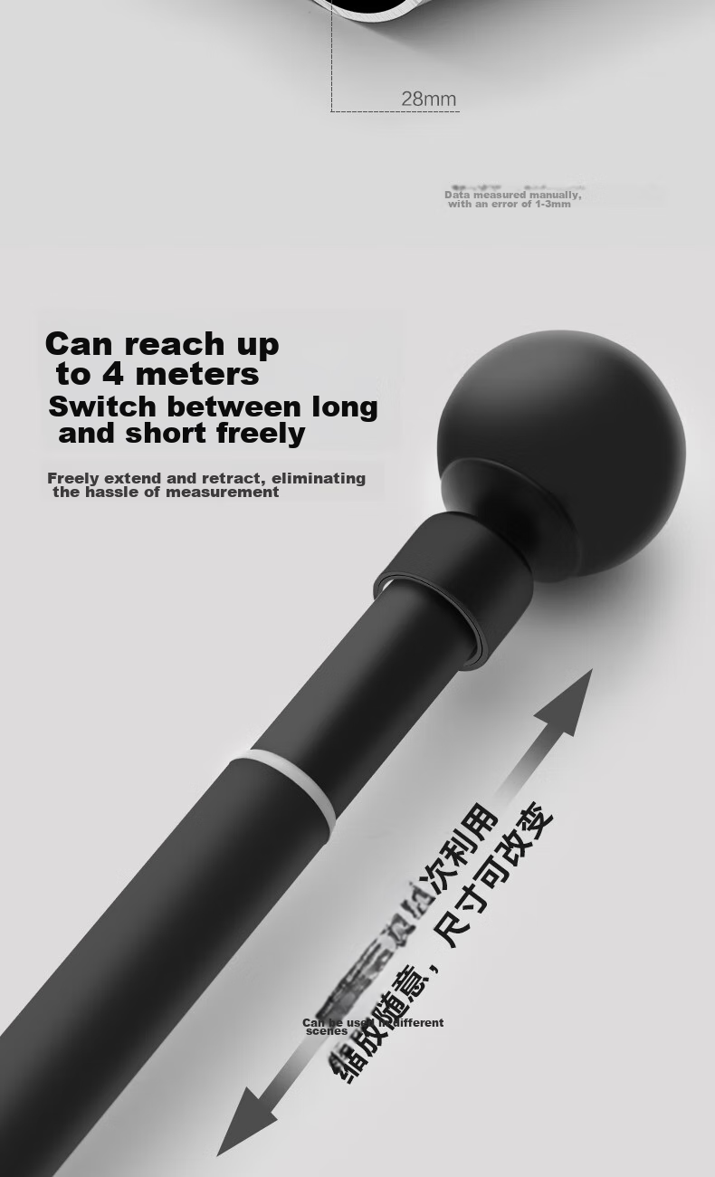 Mutang Extendable Curtain Rod, Roman Blinds Track, Top-Mounted Drilling, Thickened Aluminum Alloy Curtain Rod, 1.68-3.06M 3