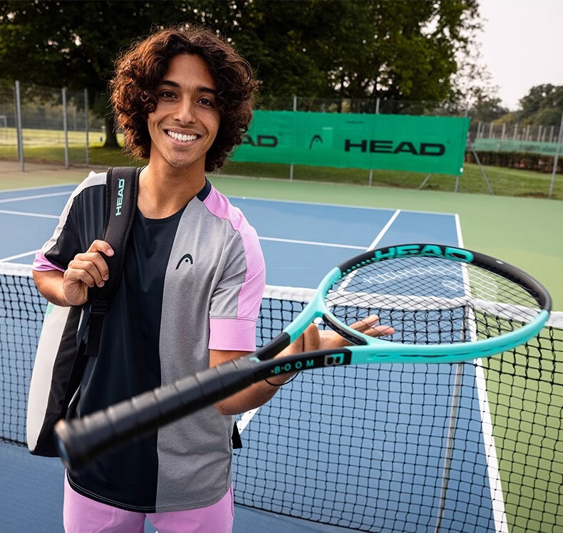 HEAD BOOM 2024 New High-Performance Full Carbon Tennis Racket for Men and Women Professional Tennis Racquet 2
