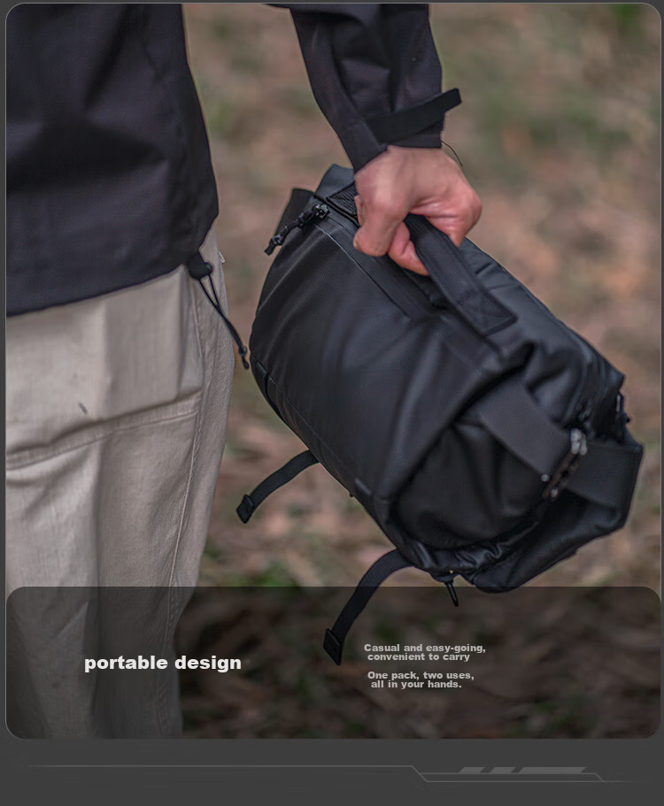 GYXX Polar Star Crossbody Bag for Men And Women, DSLR Mirrorless Camera Bag, Casual Travel Lightweight Shoulder Bag 23