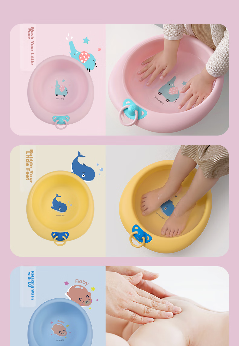 CHAHUA Washbasin, Children's Basin, Plastic Basin, Laundry Basin, Bathtub 13