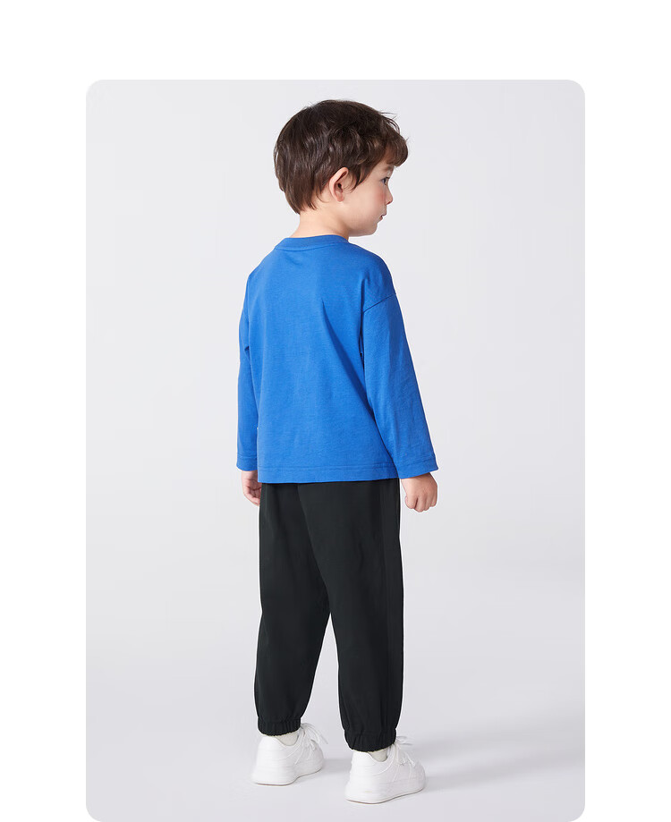 BALABALA Children's Clothing, Boys' Pants, Girls' Trousers, Kids' Sweatpants, Autumn New Style, Toddler Parent-Child Long Pants, Trendy Versatile Comfortable 14