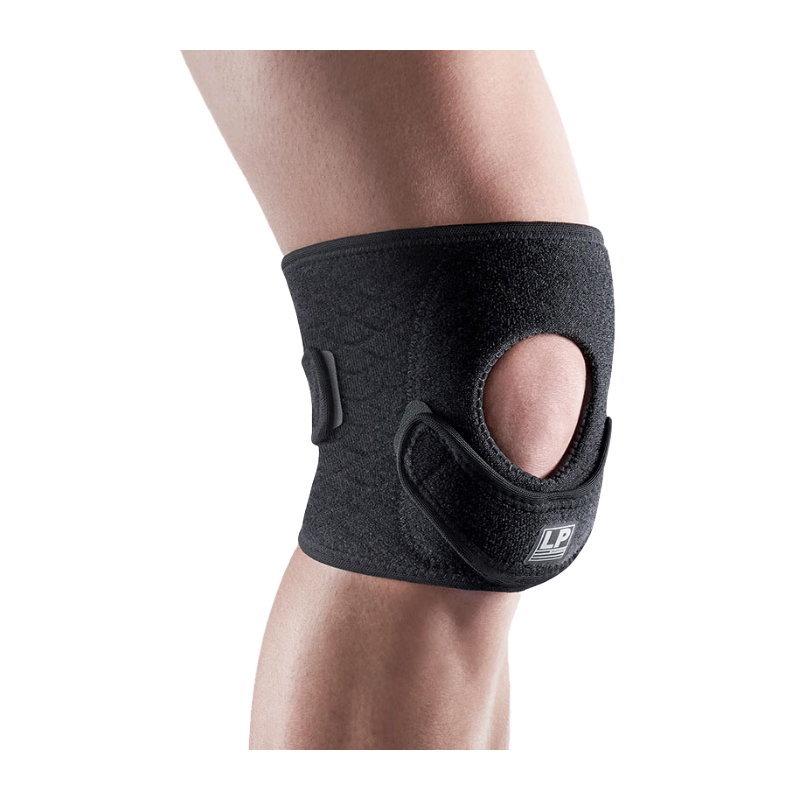 LP Badminton Special Sports Knee Brace Patellar Compression Band Strong Protection Breathable Protective Gear for Men And Women, Single Size Fits All MLS01
