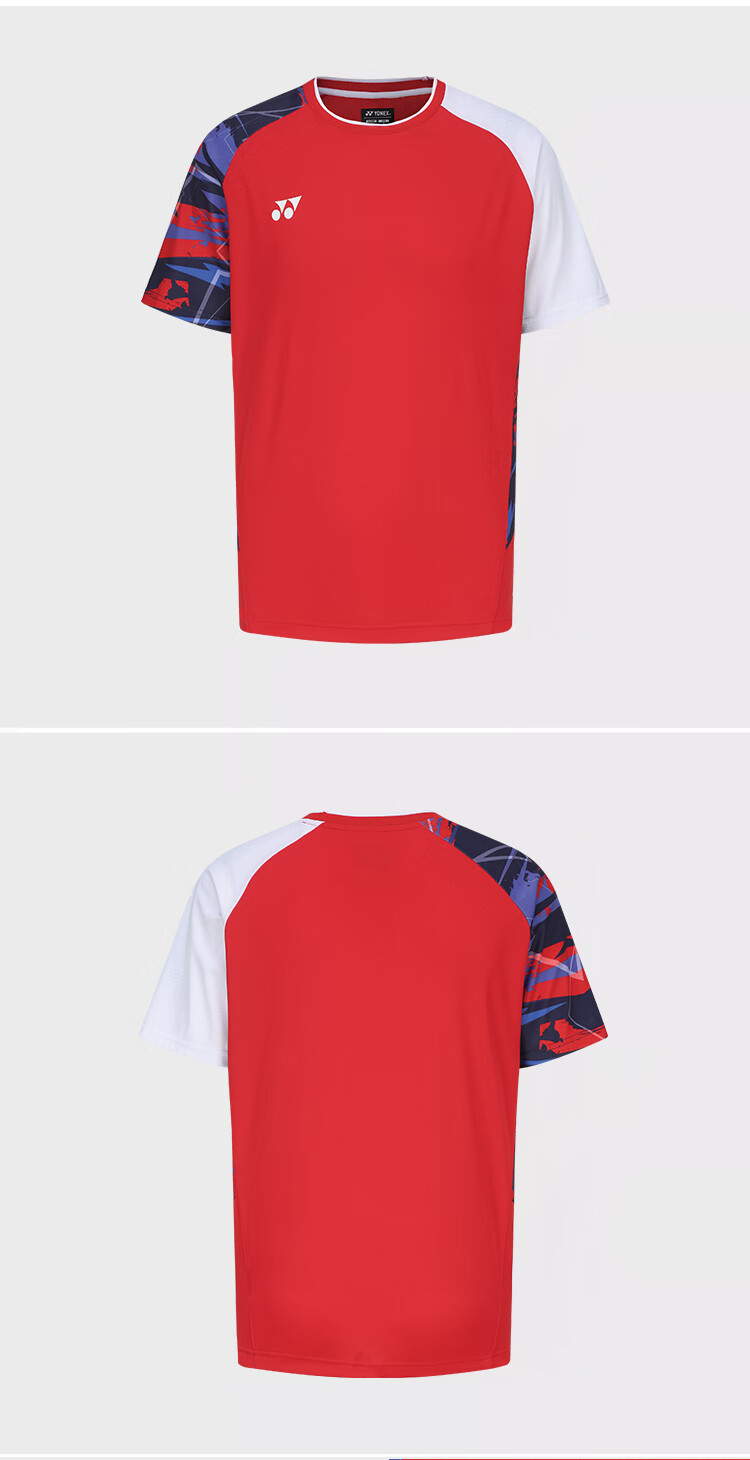 YONEX Badminton Jersey National Team Fan Version Competition Training Sports T-Shirt Women 20785CR White O 14