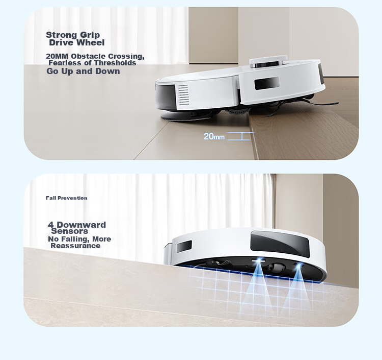 ECOVACS Robot Vacuum Cleaner N20PRO, All-In Smart Home Vacuum with Laser Navigation Planning, Fully Automatic Mopping And Cleaning Combo 12