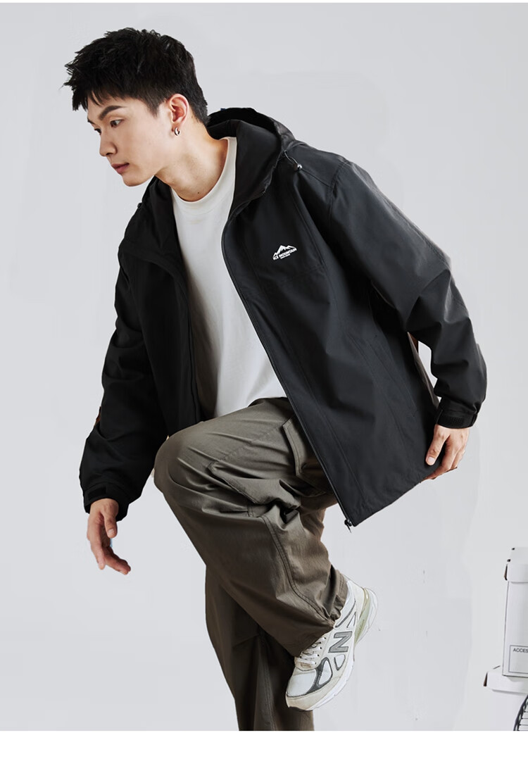 TonLion 2026 Spring And Autumn New Loose Hooded Jacket, Casual Trendy Outerwear for Me 2