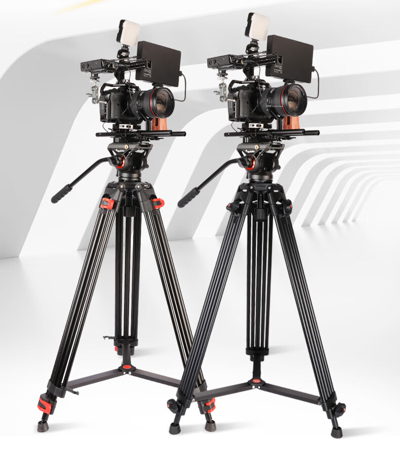 COMAN Professional Tripod, Camera Tripod, DSLR Hydraulic Head, Camera Stand, Live Streaming Photography, Load Capacity 10KG, Stable Universal Tripod KX3636F 4