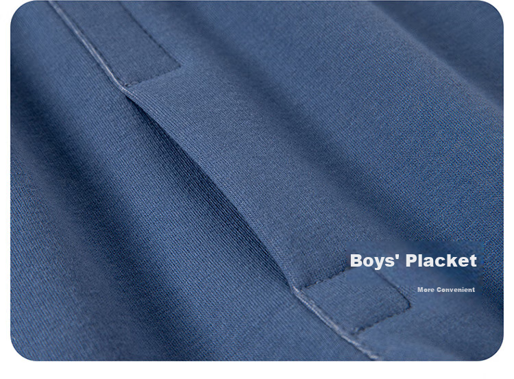 Dingguagua Children's Thermal Pants Boys Autumn Fleece Thickened Inner Wear Fleece Cotton Lined Pants 6A01 170 12