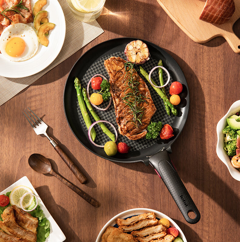 Tefal Non-Stick Frying Pan, Detachable Pancake Griddle, Nutritious Breakfast Pan, Compatible with Gas Stove And Oven, Titanium-Coated Non-Stick Frying Pa 5