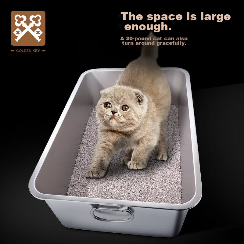 Jinyaoshi Stainless Steel Square Bowl with Handle, Deep And Thick, for Cafeteria Food Serving, GK-FP5035