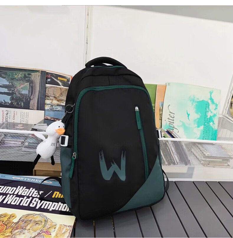 Huili Backpack for Middle School Boys, Stylish Large Capacity High School Student Primary School Elementary School Double Shoulder Bag for Girls And Boys 12