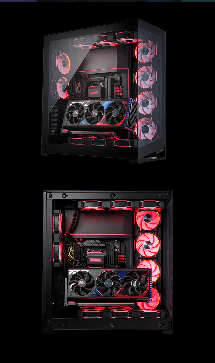 PHANTEKS D30 Building Block Version Zhengye 12cm Case Water Cooling Radiator ARGB Temperature Control Fan (30mm Thick/7 Blades High Air Pressure/Wireless Cable Connection/3-Piece Set/Black) 27