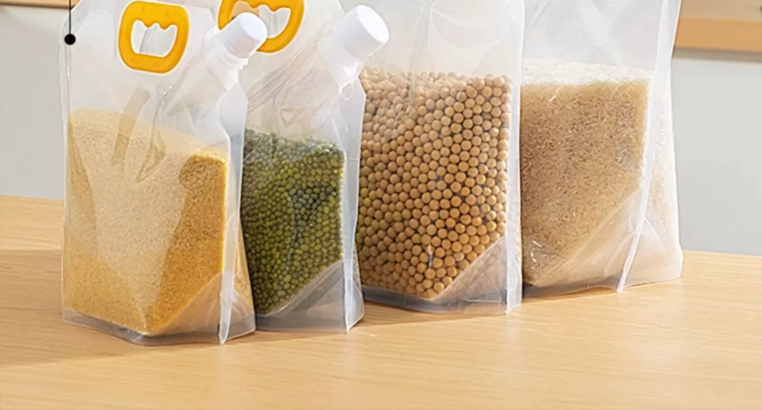ANKOU Five-Grain Storage Sealed Bags, Food-Grade Rice Bags, Grain Storage Bags, Bean And Miscellaneous Grain Storage Bags 8