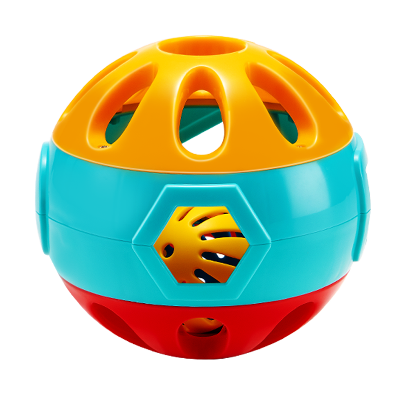 Auby Infant And Toddler Toy, Crawling Toy with Ringing Ball, Grasping And Crawling Training, Head-Lifting Exercise, First Birthday Gift, Suitable for Ages 6m+