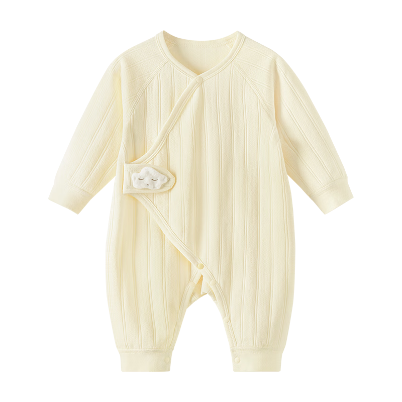 Babylove Baby Romper Spring and Autumn Newborn Infant Monk Suit Full Moon One-piece Autumn Clothes
