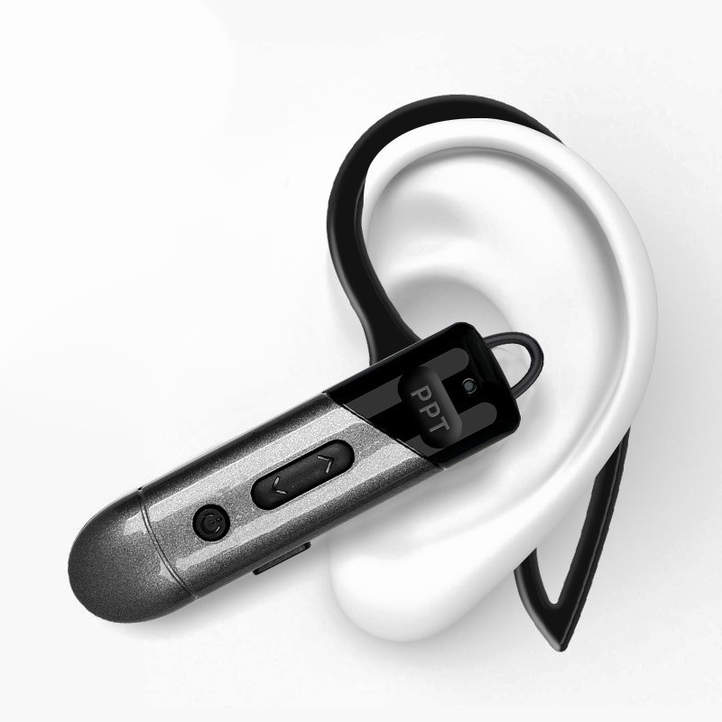 科立捷（KOLEEJ）A09  对讲机带耳机小型迷你蓝牙便携无线商用微型餐厅酒店服务员4S店美容院彩色耳挂式无线对讲