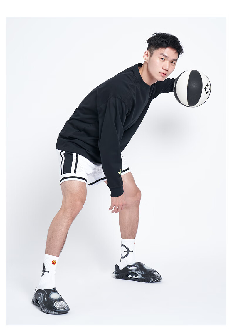 RIGORER Crew Neck Long Sleeve T-Shirt New Autumn Basketball Sports Training Fashion Embroidered Casual Pullover Sweatshirt 18