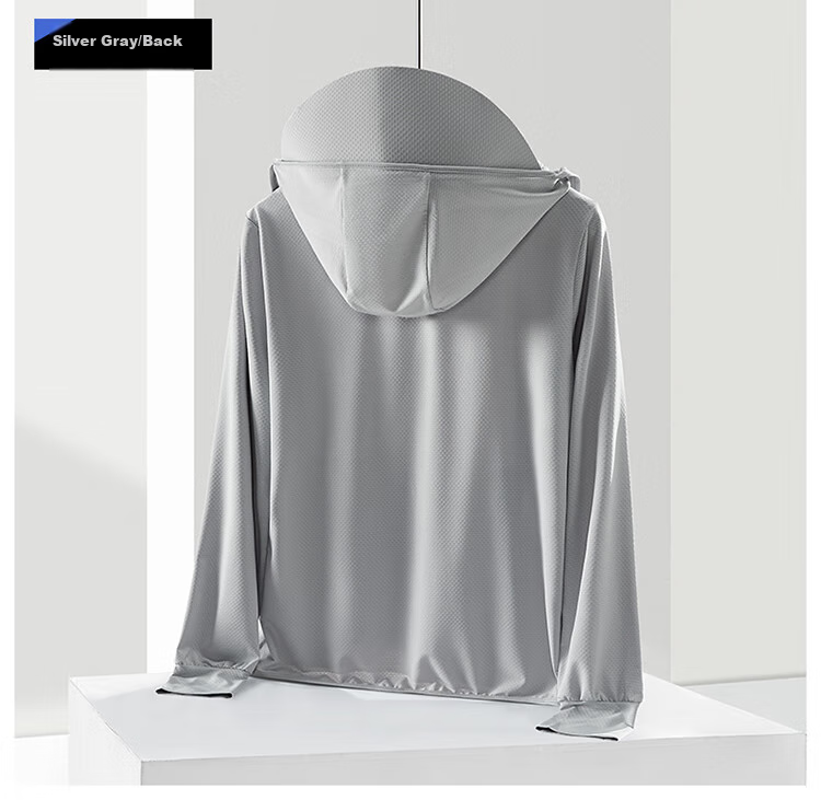 BIKEBROS Women's Sun Protection Clothing, Summer UV Protection UPF50+, Ice Silk Skin-Friendly, Detachable Brim, 4XL 17
