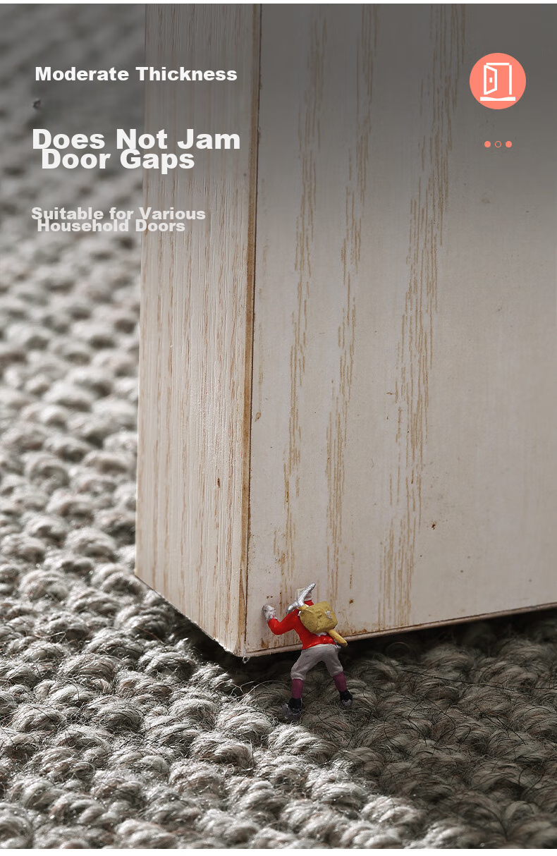 Dajiang New Zealand Wool Doormat, Customized High-End Entrance Rug, Doorway Foot Mat, 55x85cm 7
