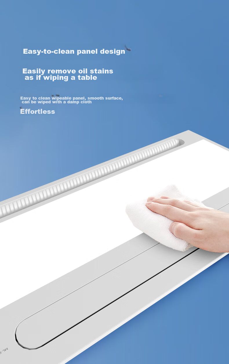 Midea Kitchen Cooling Fan with Integrated Lighting, Bathroom Ceiling-Mounted Cooling Fan, Remote-Controlled Air Conditioner B3P 11