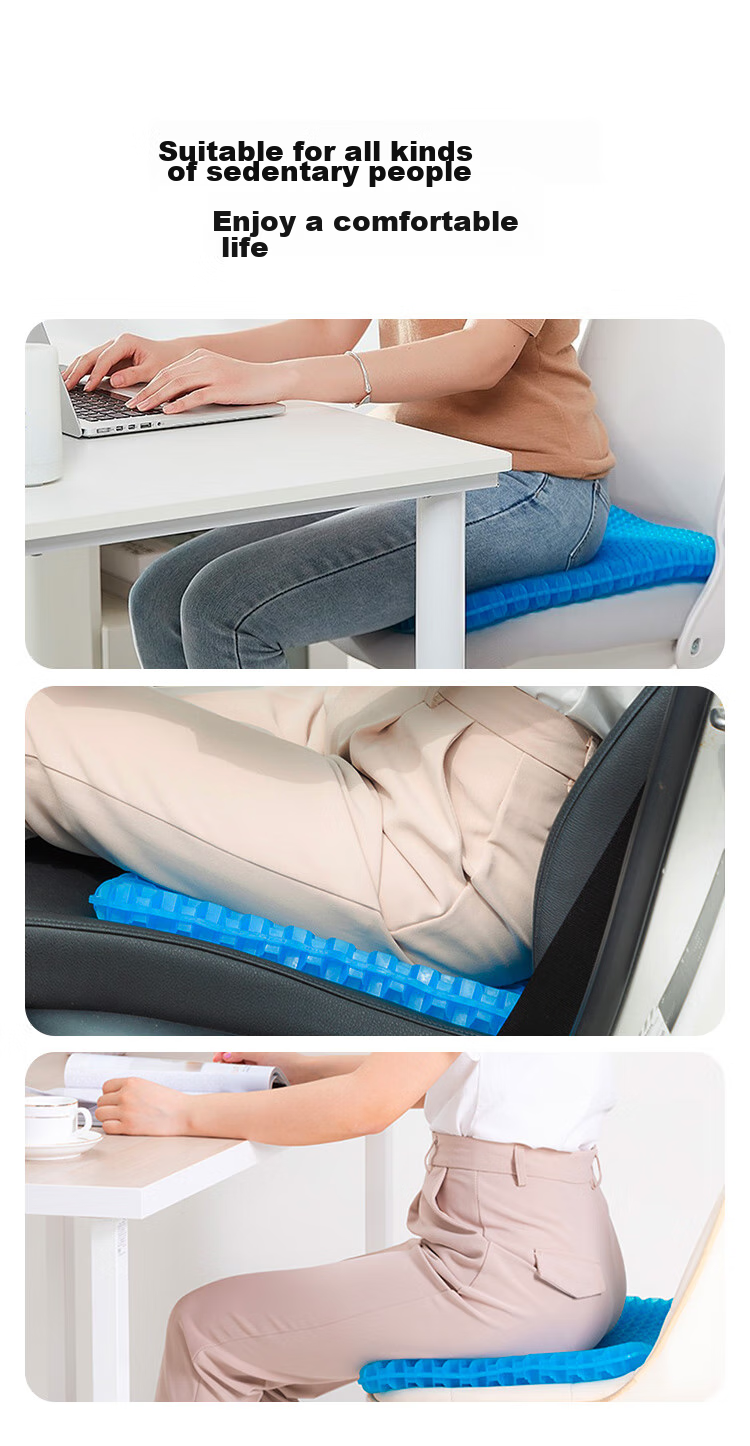 JD Original Seat Cushion, Honeycomb Gel Seat Pad, Summer Breathable Ice Pad, Car Seat Cushion, Home Office Chair Pad 19