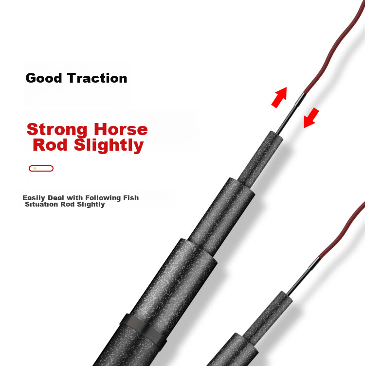 Renniaofei Fishing Rod Set, Tackle Set, Hand Rod, Ultra-Light And Hard, Platform Fishing Rod, High Carbon Carp Rod, 4.5 Meters, RBF012 19