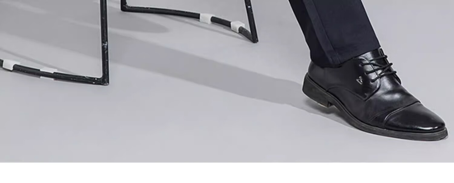 MONTAGUT [Wrinkle-Resistant And Easy-Care] Summer Solid Color Versatile Business Men's Dress Pants, Draping Mid-Rise Cool-Feeling Long Pants 4029 9