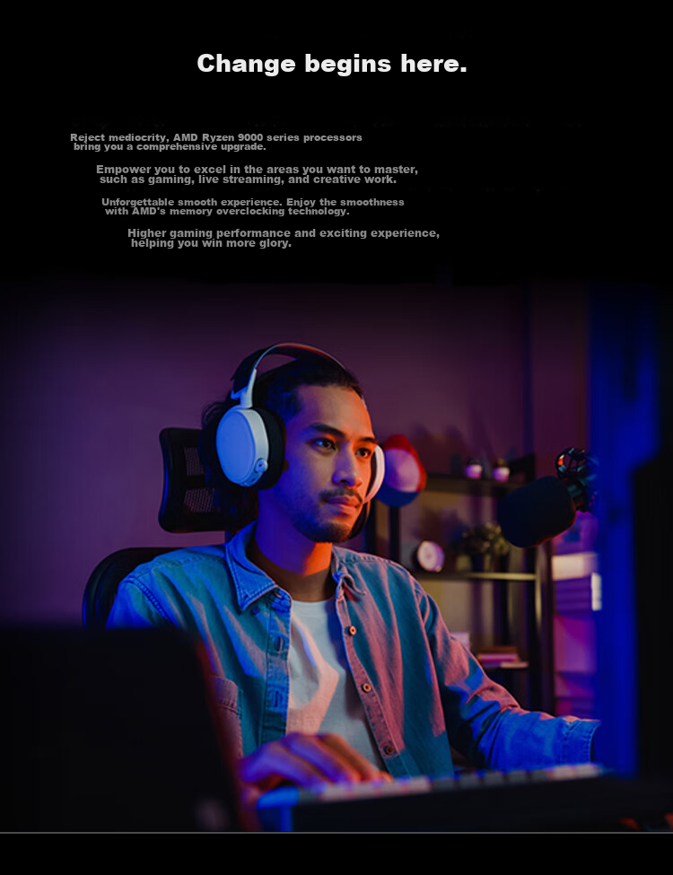 AMD Ryzen 9 9950X Processor (R9) 4nm 16-Core 32-Thread Max Boost Clock up to 5.7GHz Boxed CPU for Smooth Gaming/Valve/CSGO 6